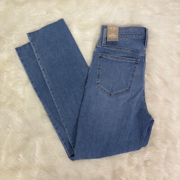 MADEWELL The Perfect Vintage Classic Skinny Distressed Jeans Size 25 NWT - Picture 10 of 10